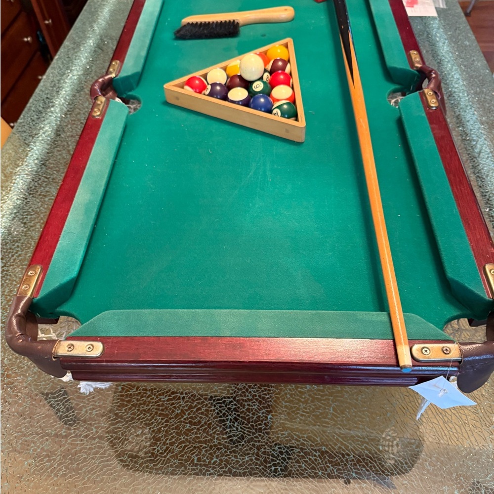 Billiard Tabletop Pool Table